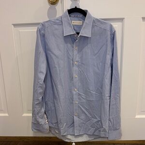 7 Diamonds Light Blue Casual Shirt